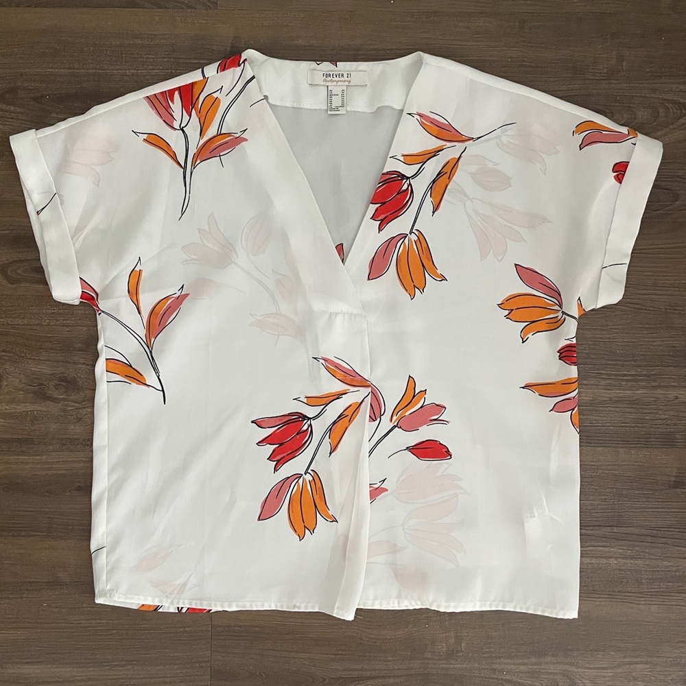 Forever 21 Satin Top